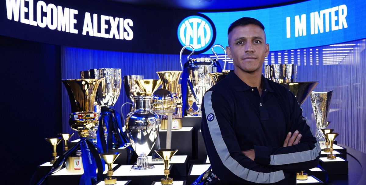 Alexis Sánchez oficializa su arribo al Inter de Milán: 