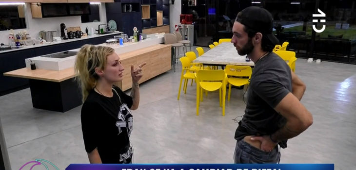 El fuerte quiebre entre Lucas y Fran en Gran Hermano: “Cagó toda la hueá”
