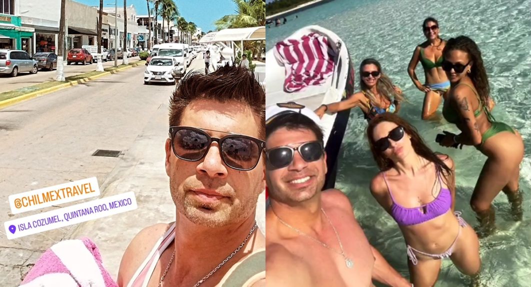 Mario Velasco publicó registro de sus vacaciones con Estefi de Gran Hermano en México