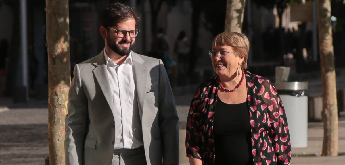 mensaje de Bachelet a Boric