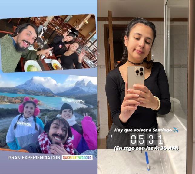 El último mensaje de la influencer 'Marurockets' horas antes del fatal accidente en Punta Arenas.