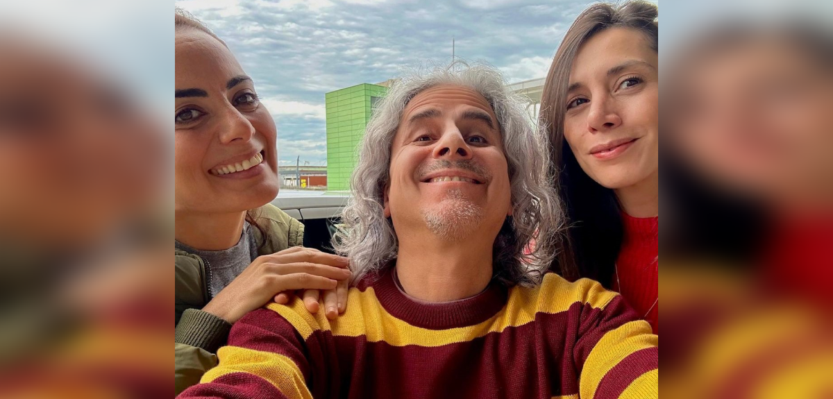 Pablo Herrera compartió foto con su actual pareja y su ex.