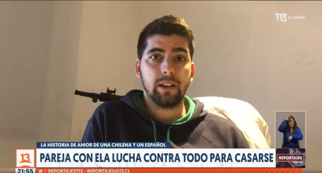 pareja chilena español enfermedad ELA