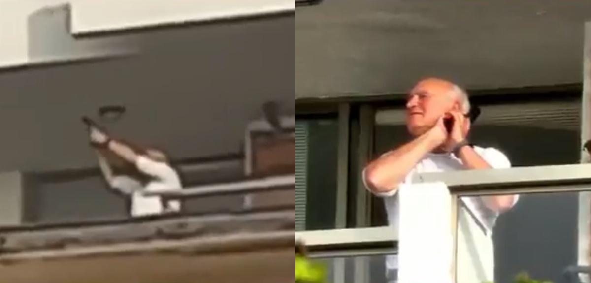 Captan a hombre disparando a aves desde su departamento en Algarrobo: pistolero dio explicación