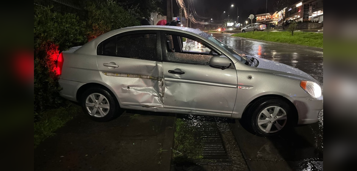 Delincuente de 17 años fue baleado por víctima tras frustrado portonazo en San Pedro de la Paz