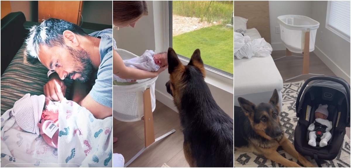 Ex Protagonistas de la fama se convirtió en padre: mostró cómo reaccionó su perro con el bebé