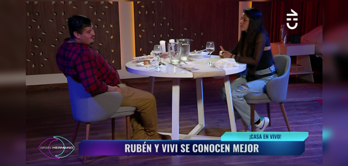 Las reacciones que dejó la cita de Rubén y Vivi en Gran Hermano