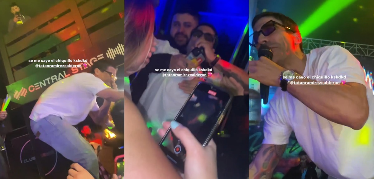 Sebastián Ramírez sufrió caída durante evento de discoteca en Concepción: "¡Me salvaron!"