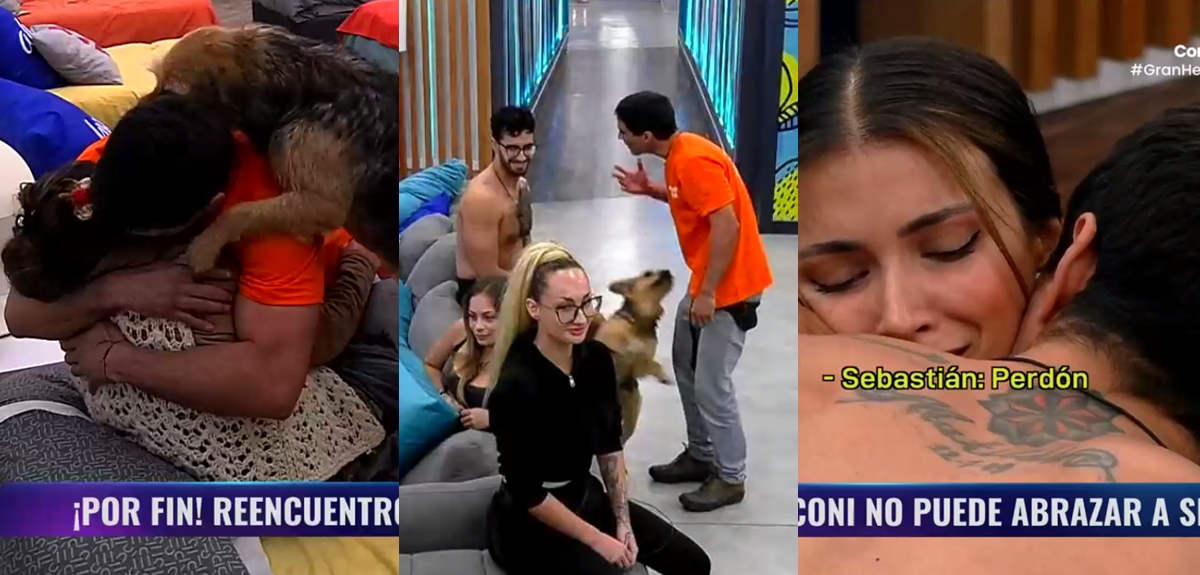 Sebastián volvió a Gran Hermano: conoce cómo fue su visita express y qué le dijo a Constanza