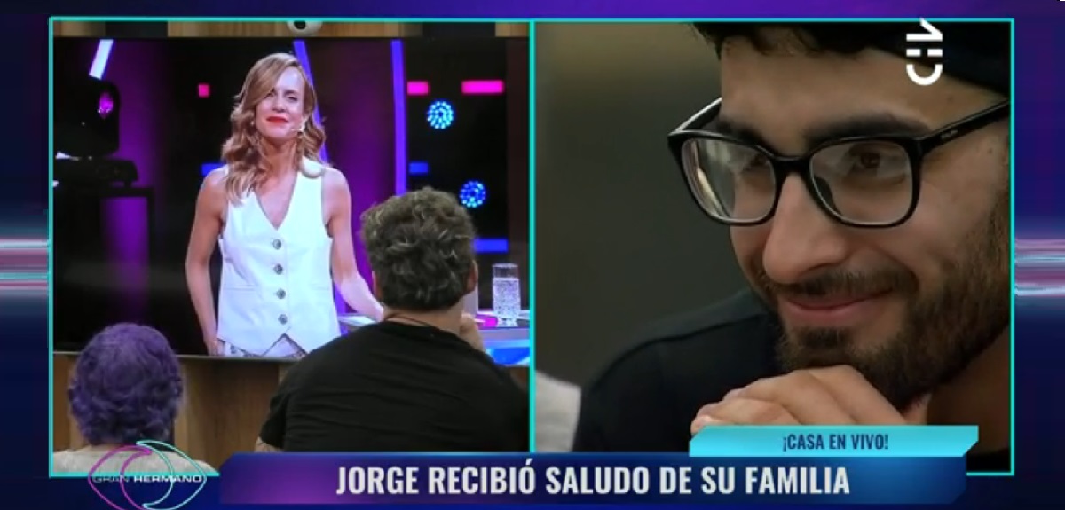 Jorge se llevó una sorpresa en Gran Hermano: expolola le mandó cariñoso saludo