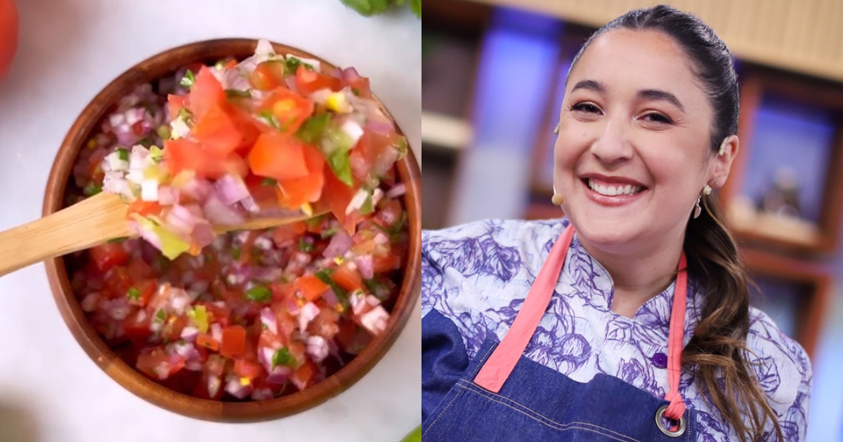 Camila Chef entegó receta para pebre