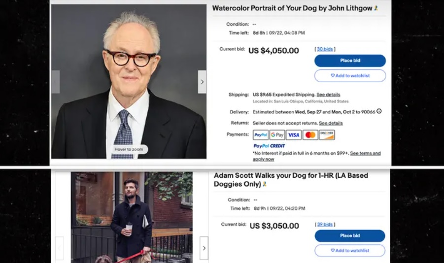 Subastas actores Hollywood huelga