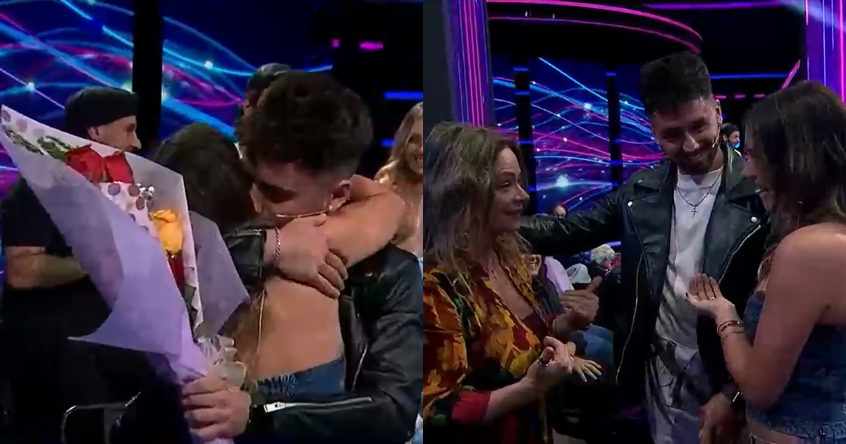 Este miércoles, Alessia se reencontró con Bambino en el estudio de Gran Hermano, y aprovechó de presentarle en vivo a sus padres.