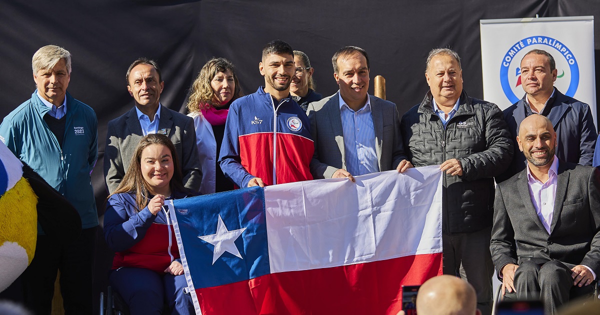 Conoce a los nuevos abanderados de Chile para los Juegos Parapanamericanos Santiago 2023