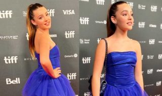 Alondra Valenzuela alfombra roja Toronto La contadora de películas