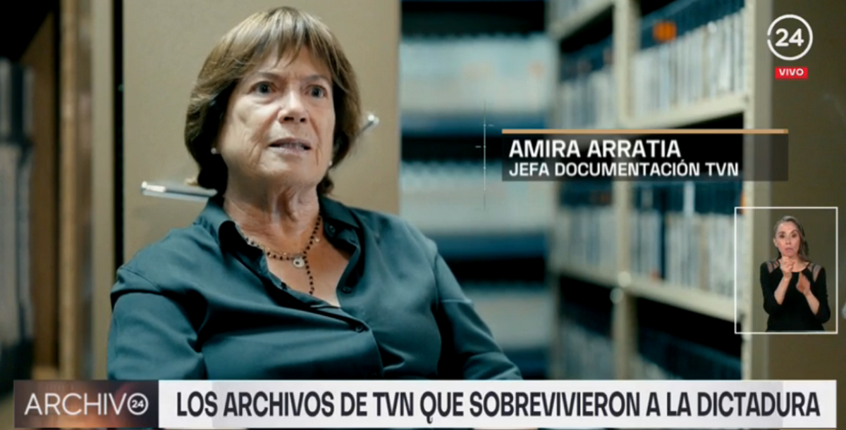 Amira Arratia, la integrante de TVN que arriesgó su vida en dictadura