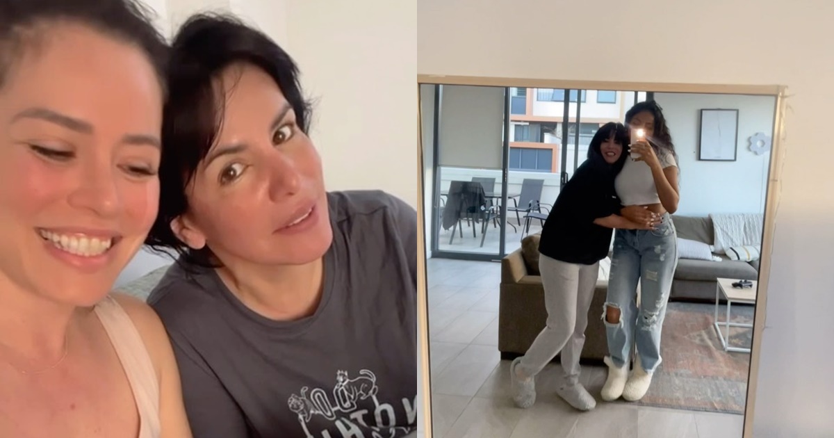 Anita Alvarado contestó a seguidora que cuestionó relación con sus hijas en Australia: "¿Viste?"