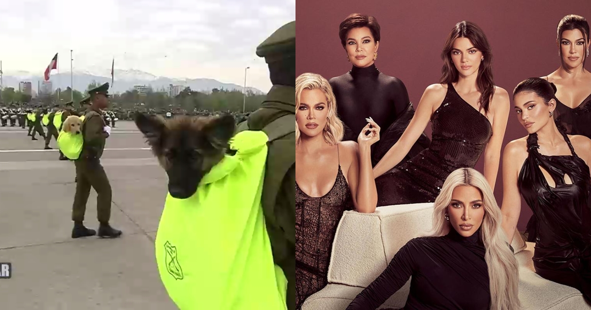 ¿Cómo se llaman? Nombres de cachorros policiales en Parada Militar hizo recordar a las Kardashian