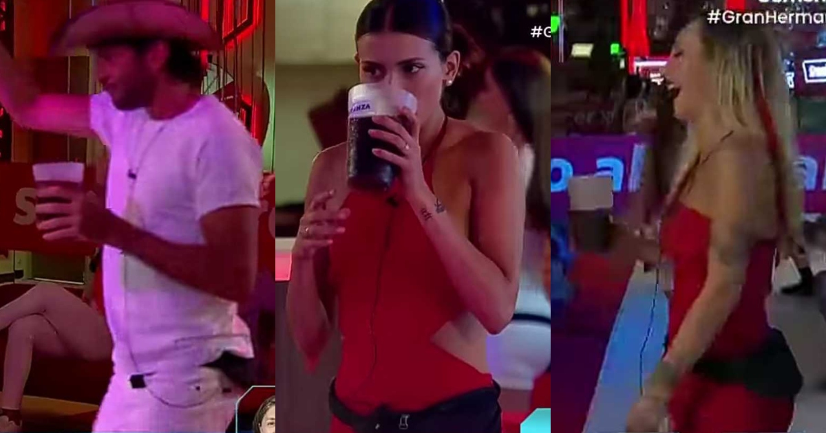 ¿Pueden emborracharse? Cuánto y qué beben los participantes de Gran Hermano en las fiestas