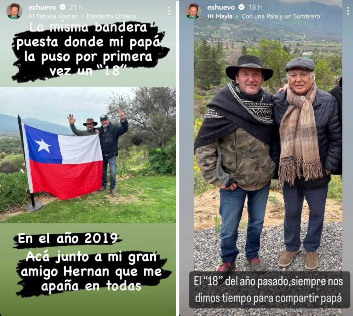 actividad Daniel Fuenzalida padres fallecidos Fiestas Patrias