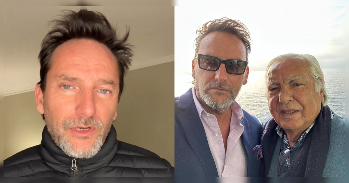 Daniel Fuenzalida dedicó emotivo mensaje a una semana de la repentina muerte de su padre