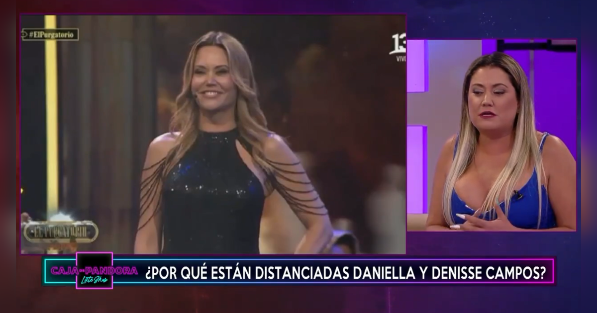 Denisse Campos entregó detalles del quiebre con su hermana.