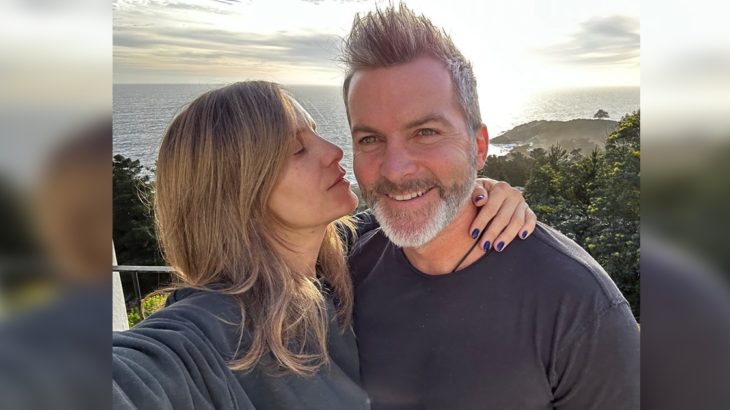 Diana Bolocco sacó risas con cómicas (y románticas) fotos con Cristián Sánchez celebrando el '18'