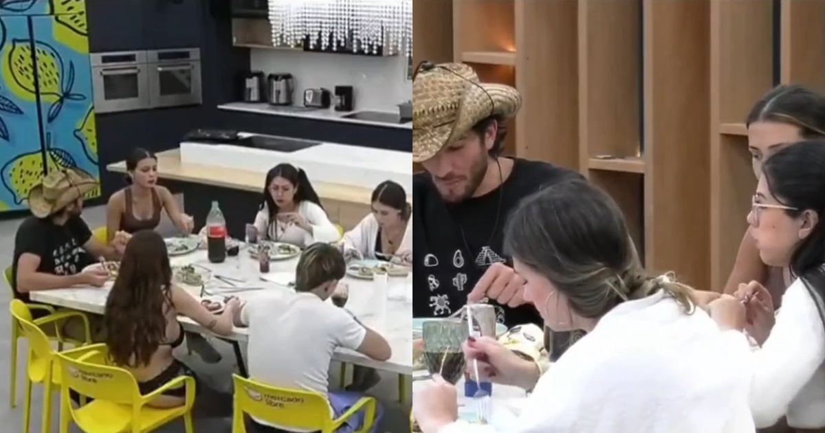 Jugadores de Gran Hermano celebraron almuerzo tras salida de Rubén: "Hemos comido como reyes"