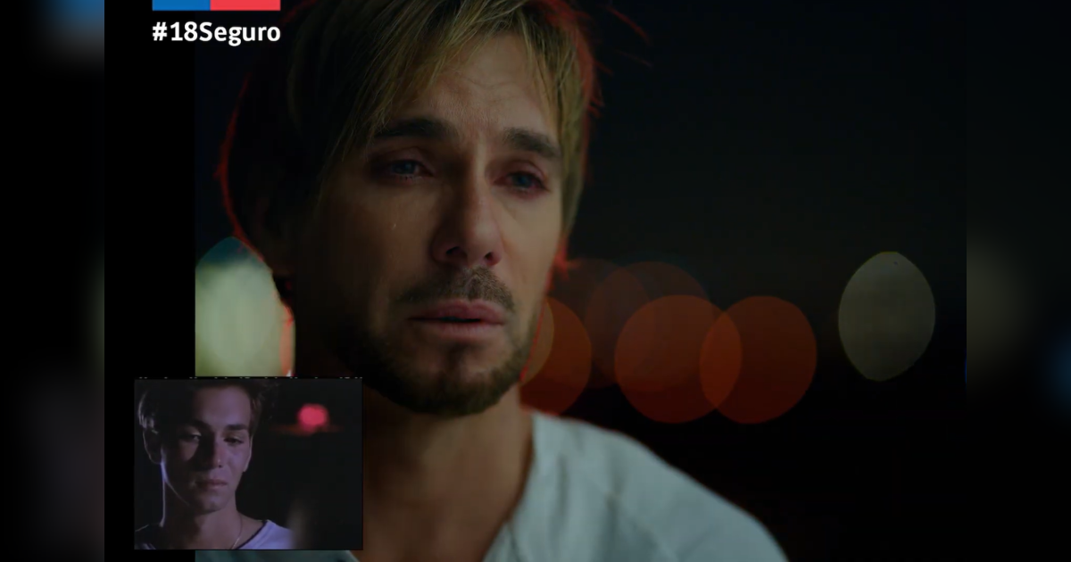 Guido Vecchiola recreó icónico spot que protagonizó en 1992 para prevenir accidentes de tránsito