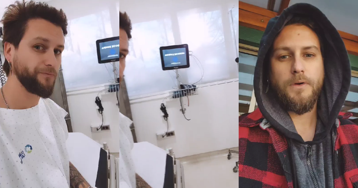 Jean-Philippe Cretton preocupó a seguidores con registro desde la clínica: explicó qué le paso