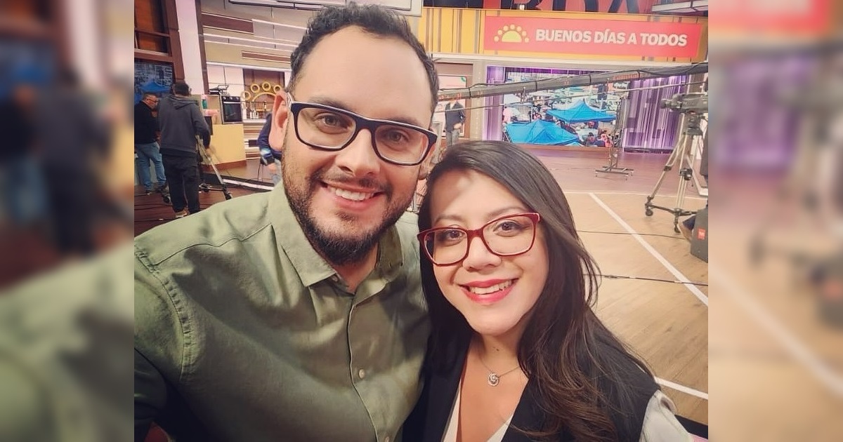 Kevin Felgueras esposa Andrea Aguilar Buenos Días a Todos