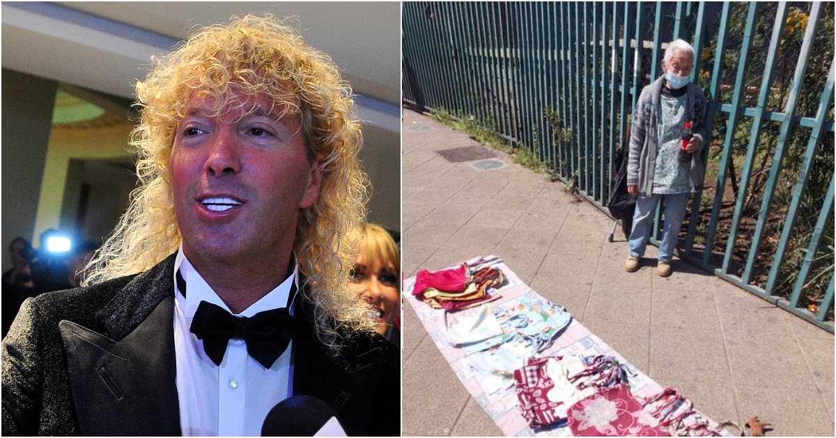 Leonardo Farkas ayuda a abuelita de 92 años