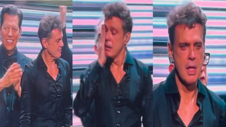 Emoción genuina: Luis Miguel terminó llorando tras recibir ovación en su último concierto en Chile