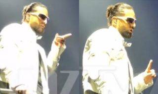 Viralizan reacción de Maluma luego que fan le tirara un celular en pleno concierto