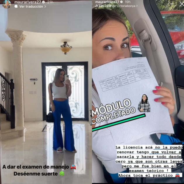 Maura Rivero expuso “problema” con su licencia de conducir en Miami: “Son otras leyes”