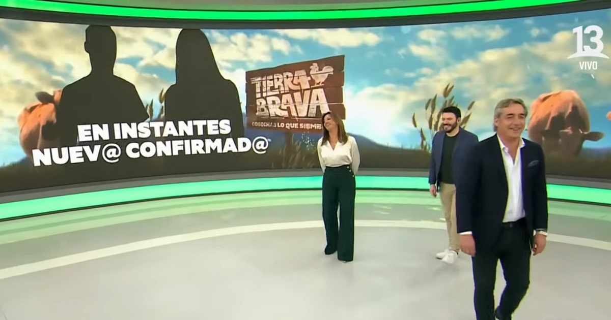 confirman nuevo participante Tierra Brava reality Canal 13