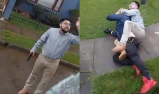 pelea entre conductores Osorno