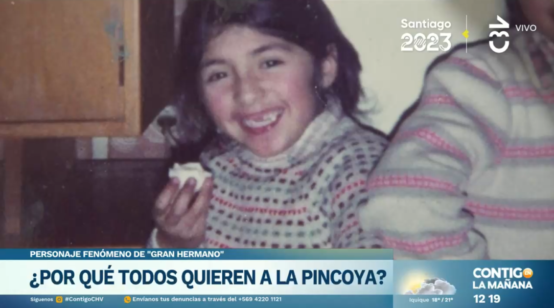 Gran Hermano: las tiernas postales de Pincoya de su infancia y juventud