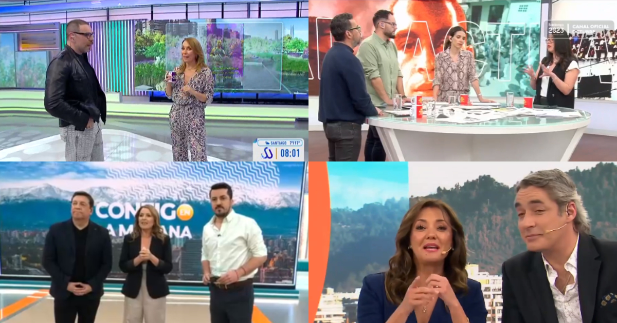 Rating matinal de este martes: canal revirtió resultados y se impuso a su rival más cercano