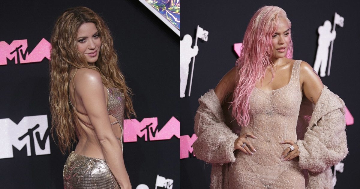 Karol G y Shakira ganan mejor colaboración en los VMAs 2023