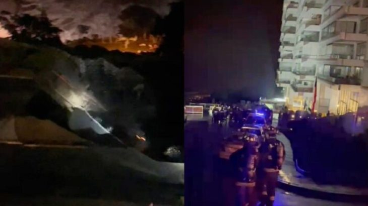 Nuevo socavón en cercanías del edificio Kandinsky en Viña del Mar: evacuaron a 200 personas