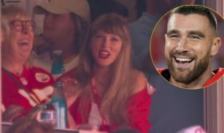 Taylor Swift asistió a partido de Travis Kelce y avivó rumores de romance: videos son virales