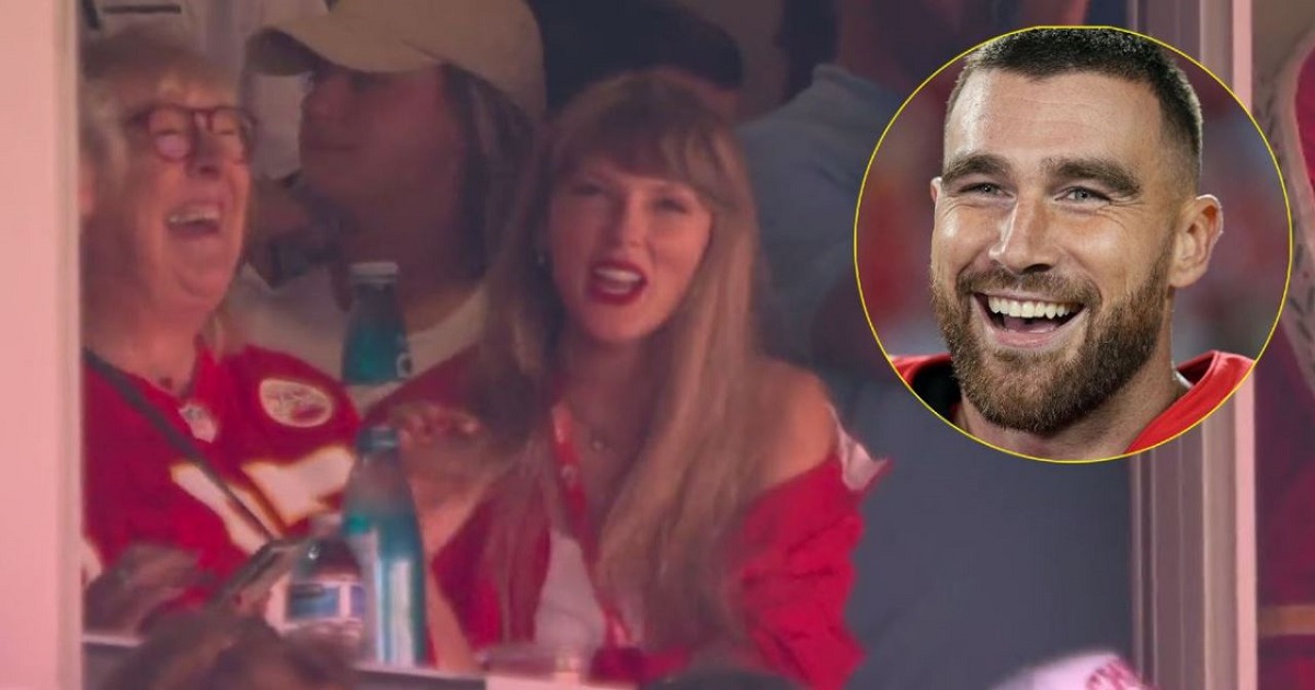 Taylor Swift asistió a partido de Travis Kelce y avivó rumores de romance: videos son virales
