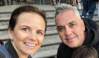 Viñuela celebró 5 años de matrimonio con Constanza Lira: María Luisa Godoy los saludó