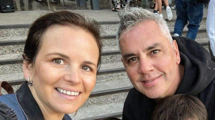 Viñuela celebró 5 años de matrimonio con Constanza Lira: María Luisa Godoy los saludó