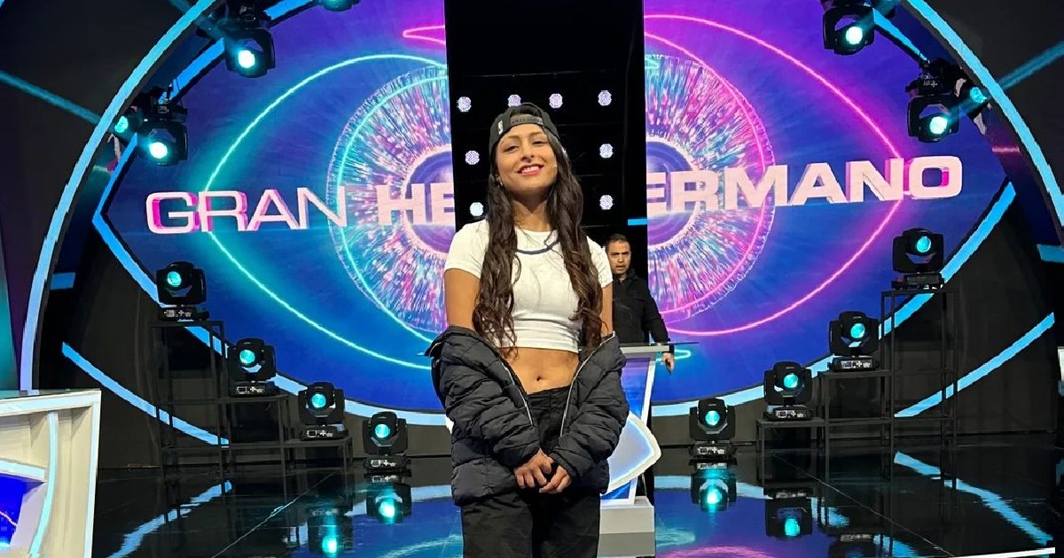 Vivi Acevedo preparación relato partido fútbol Gran Hermano