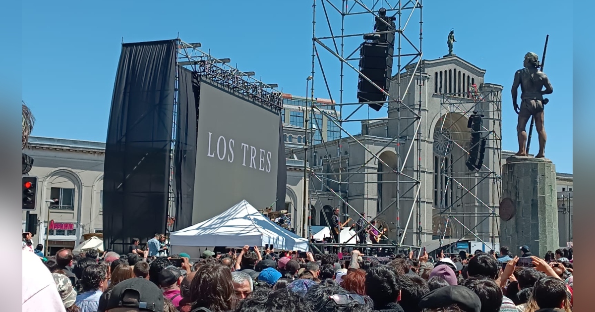 Concierto Los Tres en Concepción