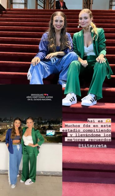 Looks de Kika Silva y Tita Ureta en Panamericanos