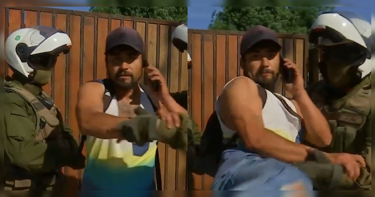 Sujeto atacó violentamente a camarógrafo del Mucho Gusto en pleno despacho: “Energúmeno