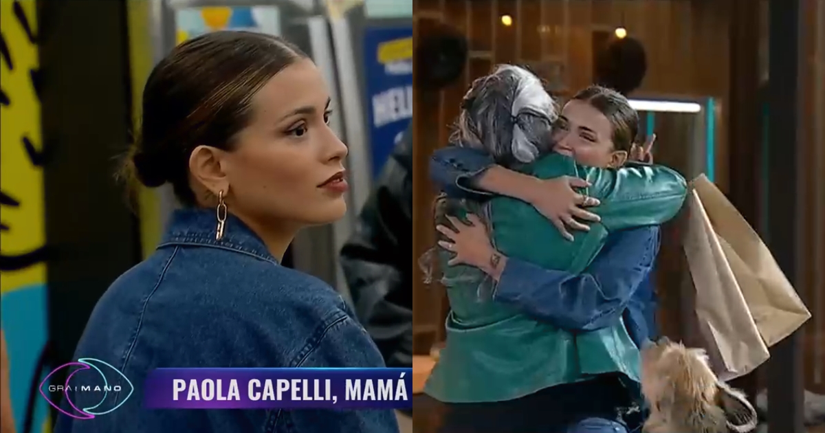 "¡Mi mamá!": así fue el llorado reencuentro entre Cony y Paola Capelli en Gran Hermano